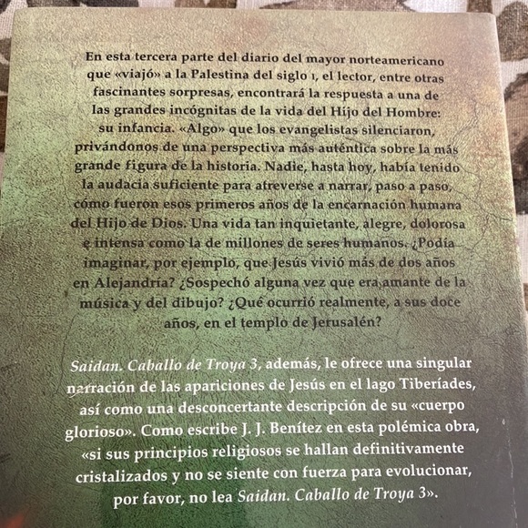 CABALLO DE TROYA 3 JJ.BENÍTEZ AUTHOR BOOK IN SPANISH / BRAND NEW - Picture 3 of 4